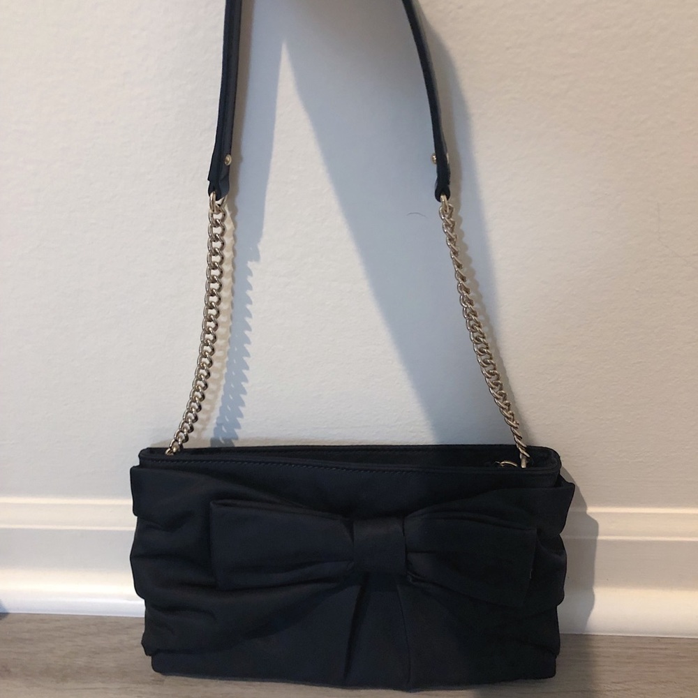 Kate Spade nylon shoulder bow bag